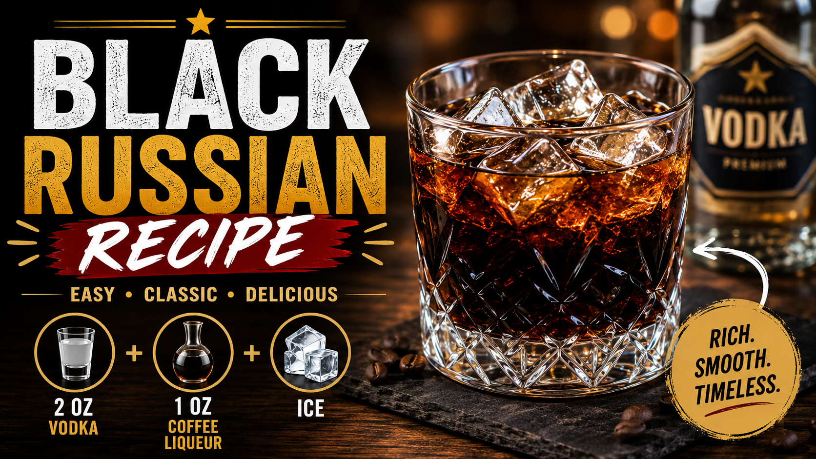 Black Russian Recipe: The Classic Coffee Cocktail That Never Goes Out of Style