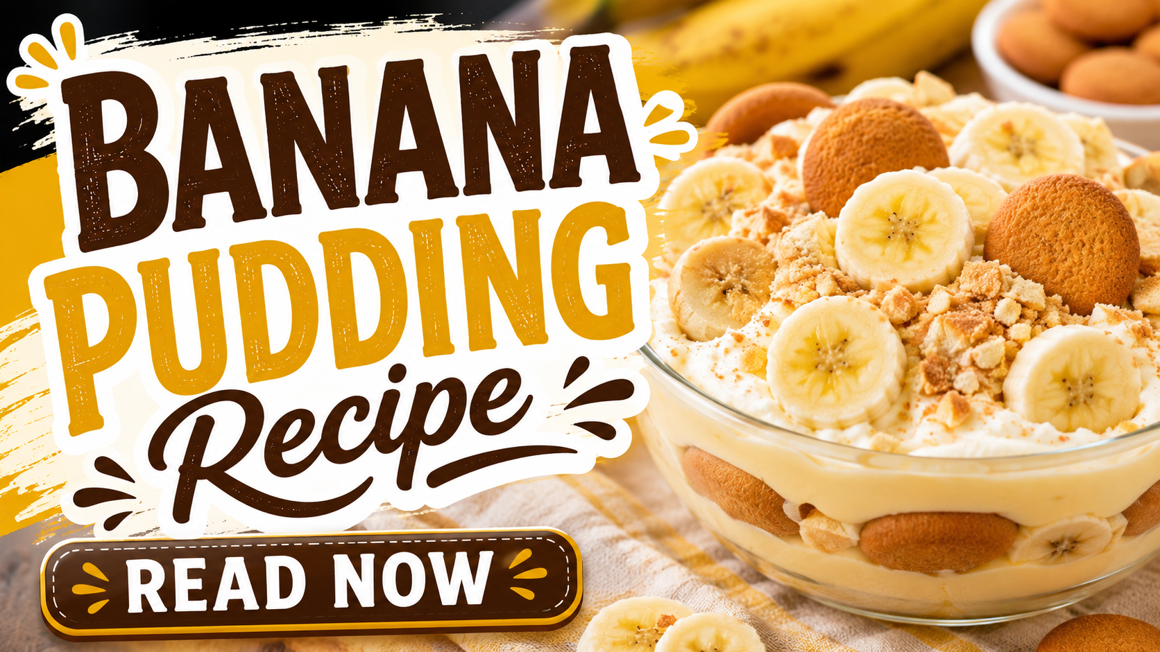 Easy Banana Pudding Recipe – Creamy Classic No-Bake Dessert