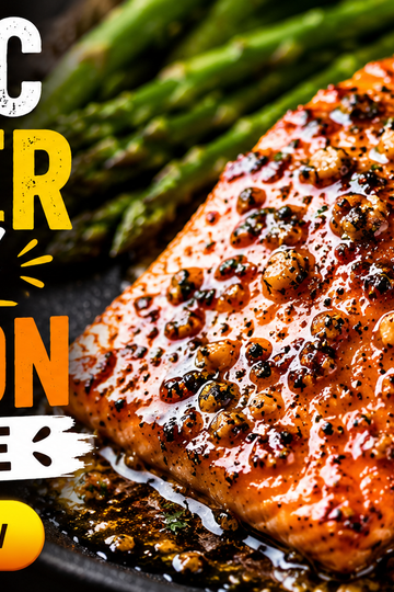 Garlic Pepper Glazed Salmon Recipe – Easy & Flavorful Dinner