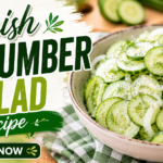 Amish Cucumber Salad Recipe – Creamy, Sweet & Tangy Old-Fashioned Salad