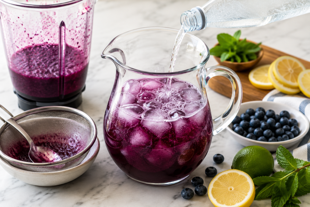 Blueberry Summer Refresher Recipe – Easy, Refreshing Homemade Drink for Summer