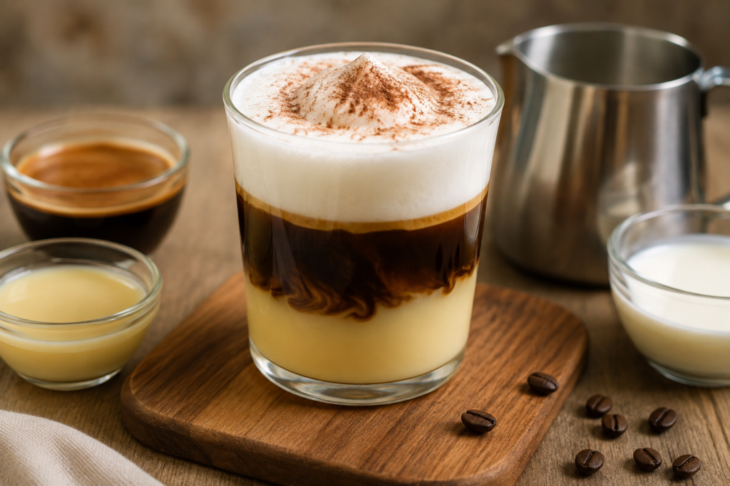 Frothy Cafe Bombón Recipe – Easy Creamy Spanish Coffee in 5 Minutes