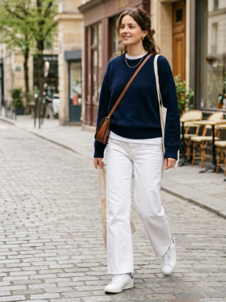 Button-Down Shirt and Denim