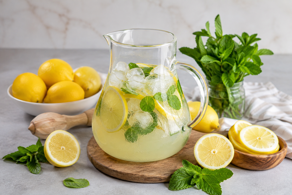 Refreshing Lemon Mint Sparklers Recipe – The Best Homemade Summer Drink in Minutes