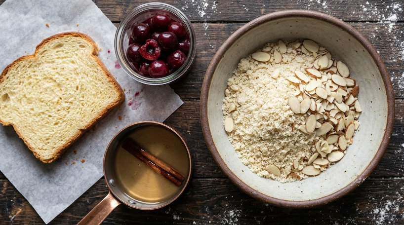 Cherry-Almond Bostock Recipe – Easy French-Inspired Pastry