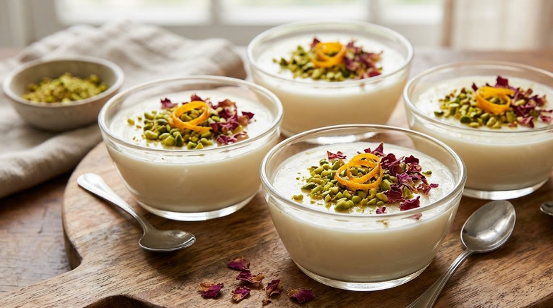 Mohallabiah Recipe: Easy Creamy Middle Eastern Milk Pudding