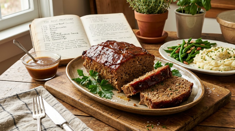 Best Meat Loaf Recipe – Easy, Juicy & Classic Homemade Meatloaf