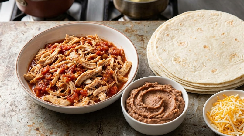 Easy Chimichanga Recipe – Crispy, Cheesy & Delicious