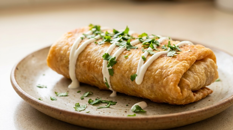 Easy Chimichanga Recipe – Crispy, Cheesy & Delicious