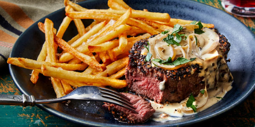 Perfect Pan-Seared Steak with Rich Bourbon Garlic Sauce