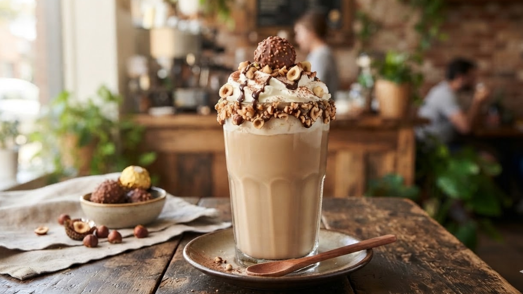 Ferrero Rocher Iced Latte 