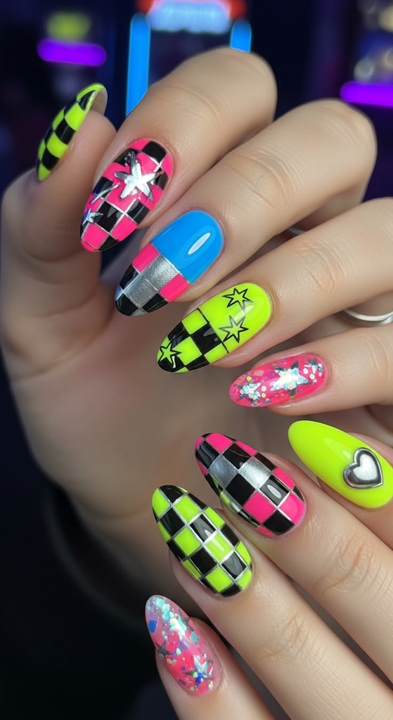 Colorful Y2K Nails That Bring Back the Fun of the 2000s