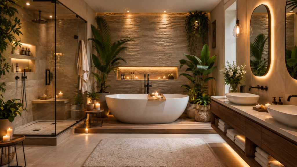 Spa-Like Bathroom Ideas
