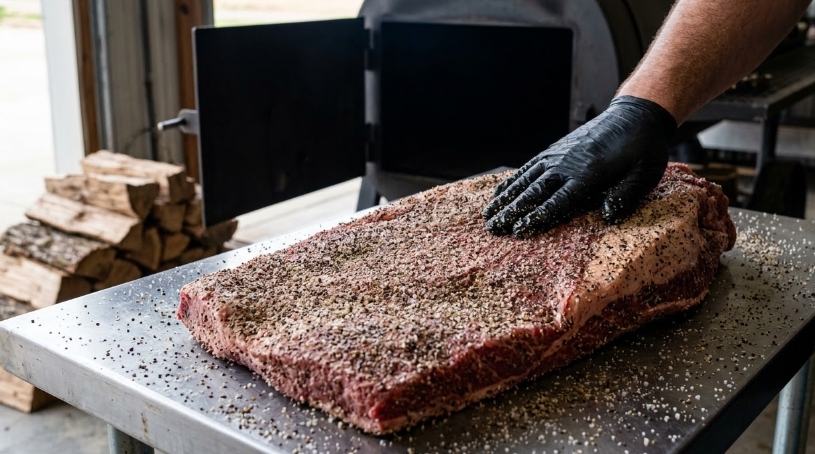 Central Texas-Style Barbecue Recipe: Authentic Smoked Brisket