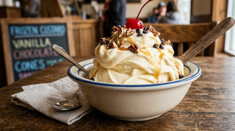 Frozen Custard Recipe – Creamy, Rich & Easy Homemade Dessert