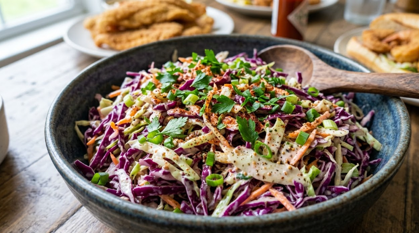 Cajun Red Cabbage Slaw Recipe – Easy & Flavorful Southern Slaw