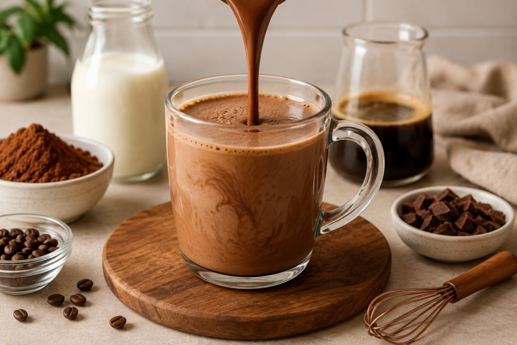 Mocha Morning Drink Recipe – Easy Homemade Chocolate Coffee Breakfast Drink