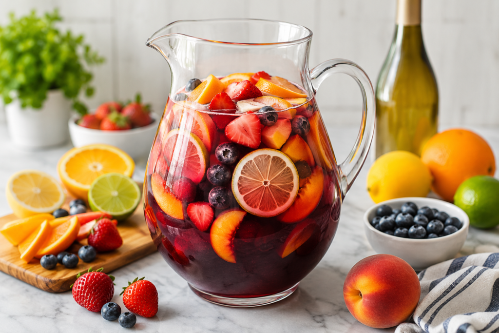 Best Summer Sangria Recipe – Easy Fruity Wine Cocktail for Parties