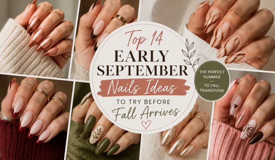 Top 14 Early September Nails Ideas to Try Before Fall Arrives