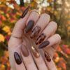 Brown Fall Nails
