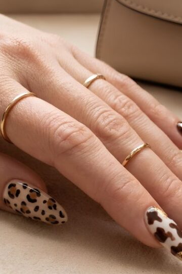 Animal Print Fashion Nail