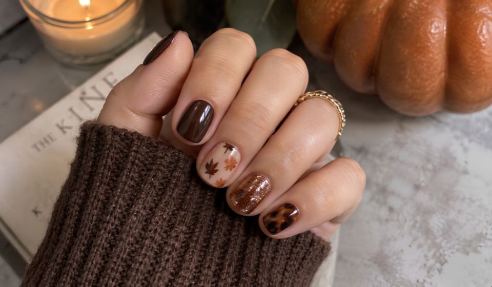 Want Short Fall Nail Ideas for Your Cozy Girl Era?