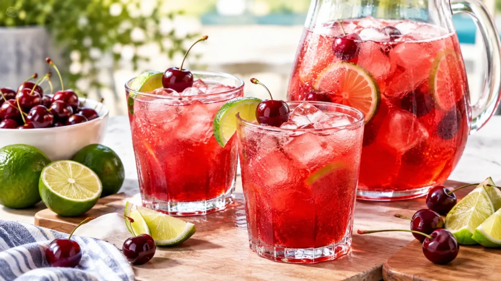 Spiked Cherry Limeade Recipe for Easy Summer Sipping