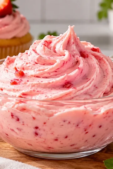 Strawberry Cream Cheese Frosting Recipe