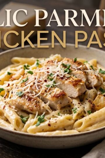 Garlic Parmesan Chicken Pasta: Creamy, Easy & Delicious Dinner Recipe