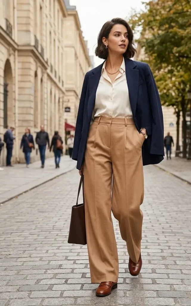 Wide-Leg Trousers