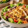 Honey Mustard Chicken Salad with Crisp Greens