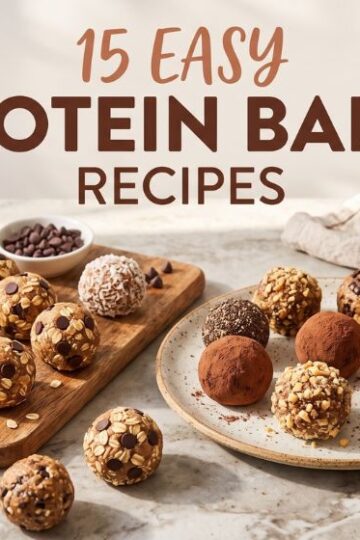 15 Easy Protein Balls Recipes for Healthy, No-Bake Snacks You’ll Love