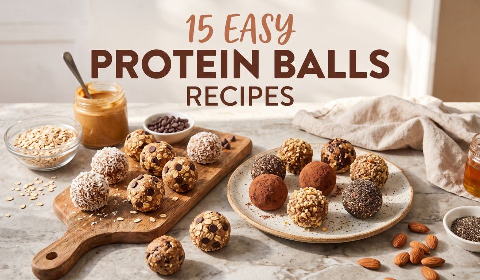 15 Easy Protein Balls Recipes for Healthy, No-Bake Snacks Youโll Love