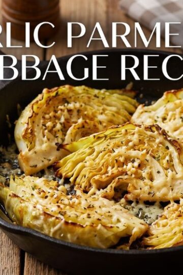 Garlic Parmesan Cabbage Recipe: Crispy, Cheesy & Full of Flavor