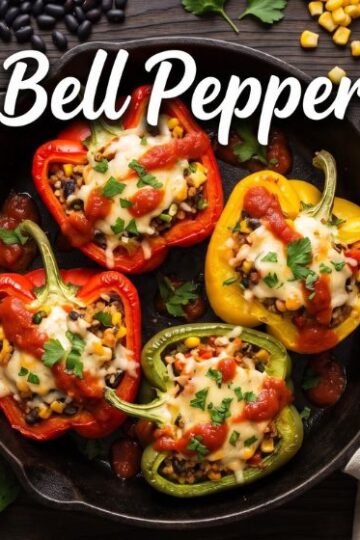 Stuffed Bell Peppers Recipe: Easy, Cheesy & Flavor-Packed Dinner