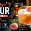 Whiskey-Fig Sour Recipe with Fresh Fig Syrup