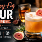 Whiskey-Fig Sour Recipe with Fresh Fig Syrup
