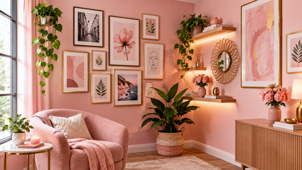 10 Corner Wall Gallery Decor Ideas with Stylish & Creative Home Inspiration
