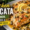 Chicken Piccata with Lemon, Capers & Golden Pan Sauce