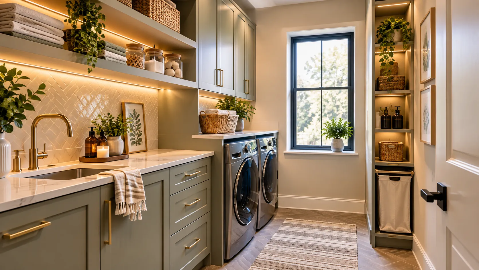 Modern Laundry Room Ideas That Make Small Spaces Feel Luxe