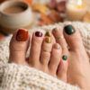 12 Gorgeous Fall Toe Nail Ideas You’ll Want to Try This Season