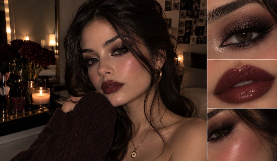 Dark Feminine Makeup Tutorial Youโll Want to Try This Fall