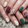 Sweater Pattern Nail Art