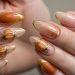 Cozy Pumpkin Nails You’ll Want All Fall Long