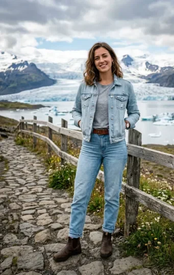 Glacier Blue Denim-on-Denim