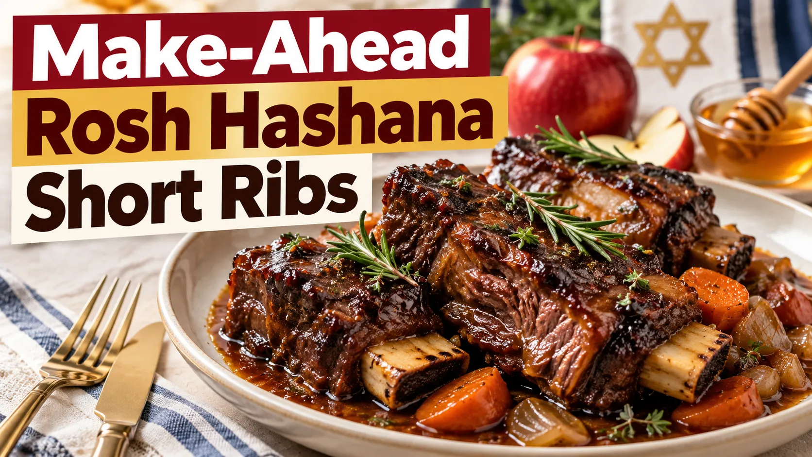 Make-Ahead Rosh Hashana Short Ribs