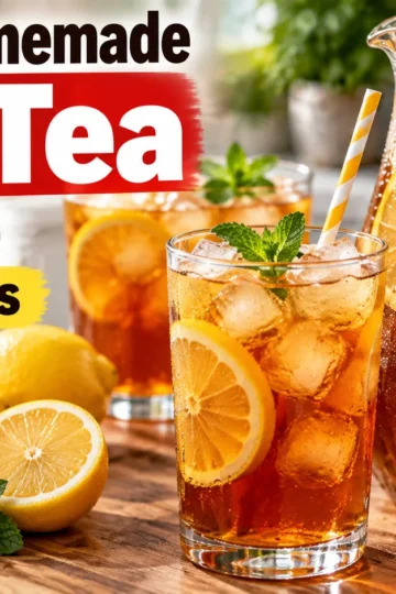 Classic Homemade Iced Tea Recipe for Hot Days