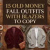 15 Old Money Fall Outfits With Blazers to Copy