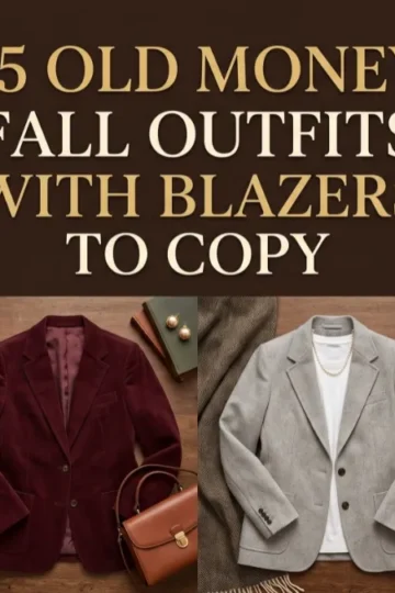 15 Old Money Fall Outfits With Blazers to Copy