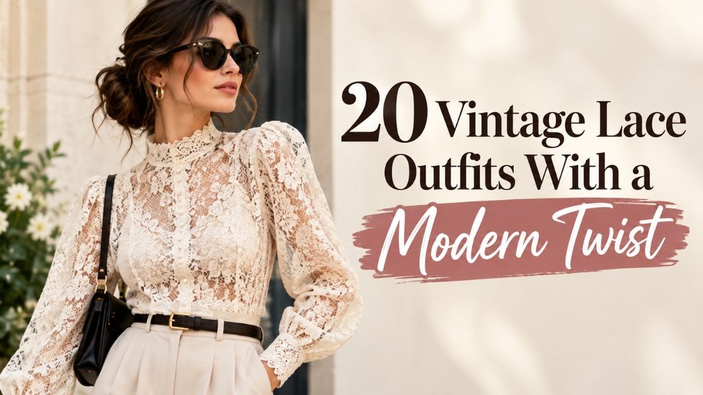 20 Vintage Lace Outfits With a Modern Twist